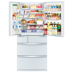 Mitsubishi Electric 三菱電機 MR-WX70C-W-H1 576公升 變頻 多門雪櫃 (清麗雪白)